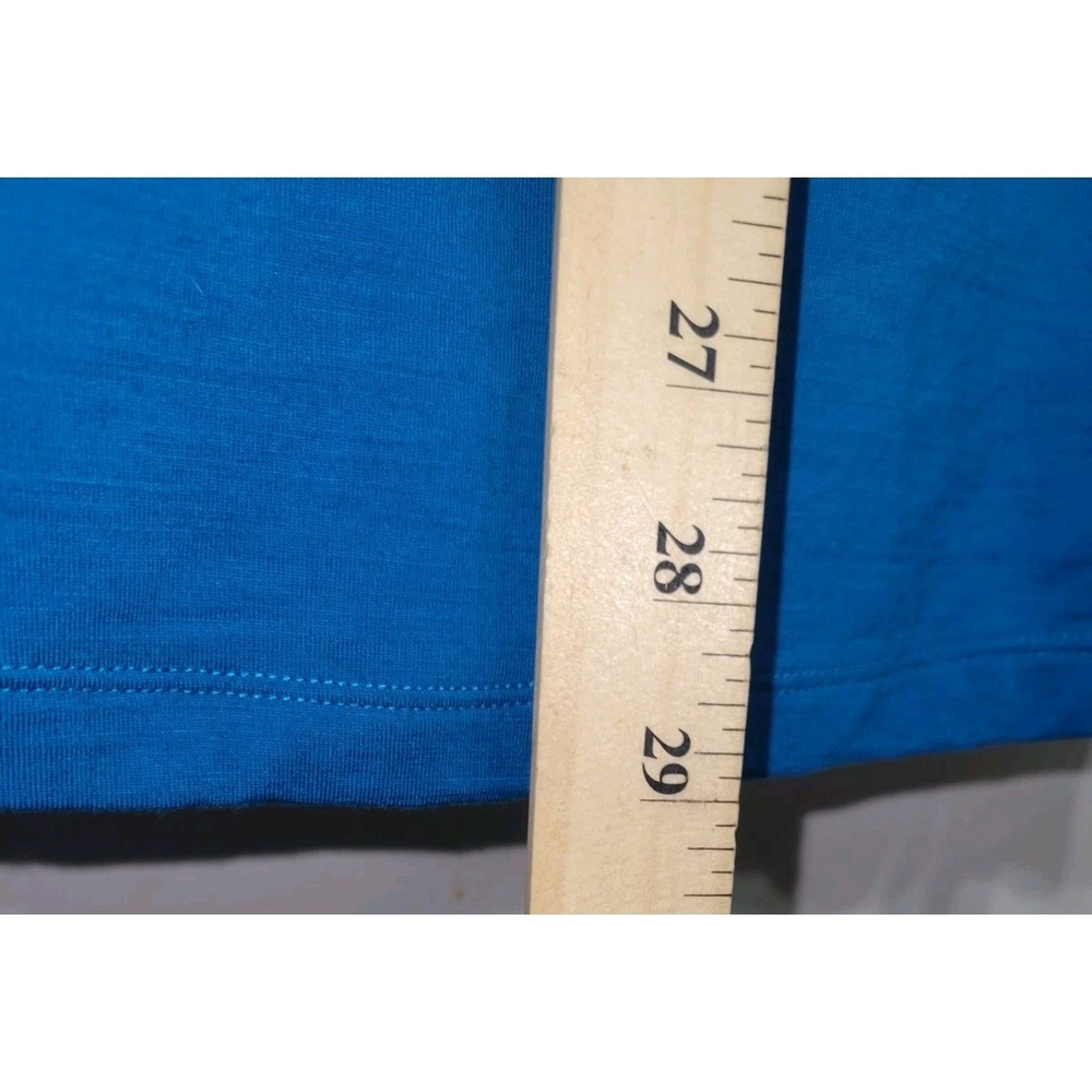 Icebreaker Merino Bodyfit Zone Blue Long Sleeve 1/2 Zip Men's Hoodie Size XL - Picture 3 of 13